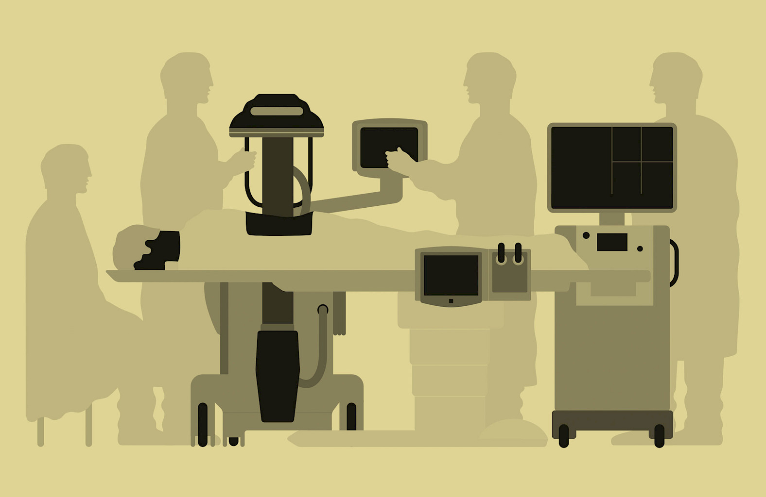 Illustration: EndoSize user interface with built-in links to appropriate endografts